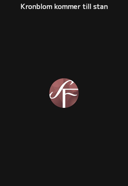 Kronblom kommer till stan