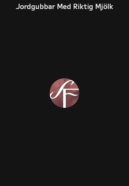 Jordgubbar Med Riktig Mjölk