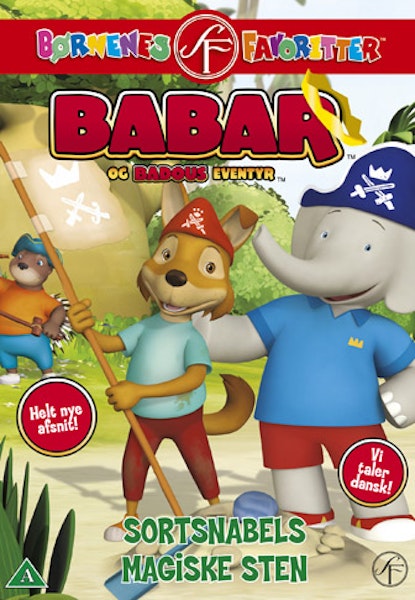 Babar og Badous eventyr – Sortsnabels magiske sten