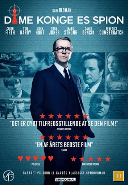 Dame, konge, es, spion