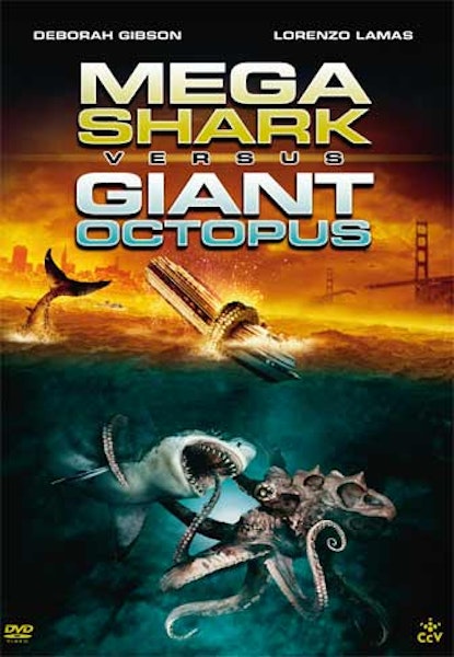 Mega Shark VS Giant Octcopus