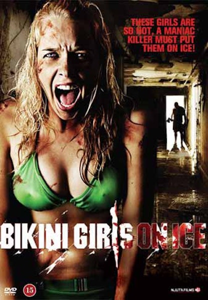 Bikini girls on ice