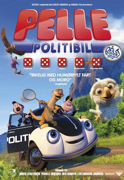 Pelle Politibil på sporet