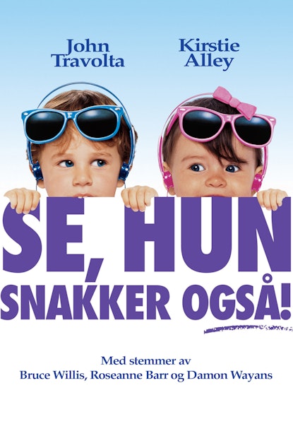 Se, hun snakker også