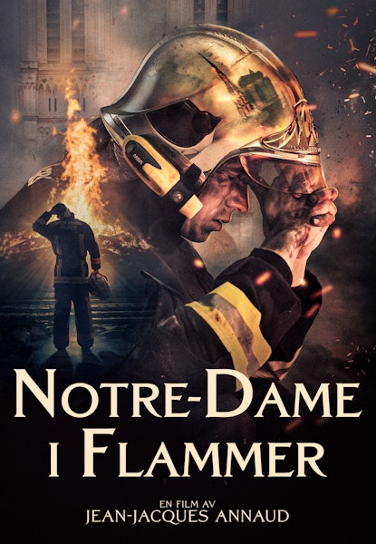 Notre Dame i flammer