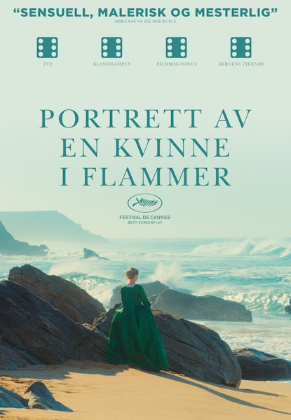 Portrett av en kvinne i flammer