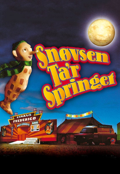 Snøvsen tar springet