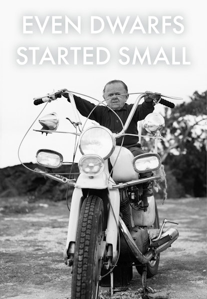 Også dværge er begyndt i det små