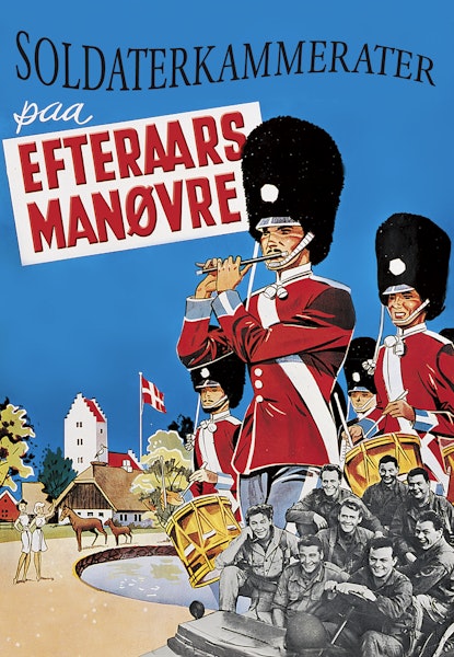 Soldaterkammerater på efterårsmanøvre