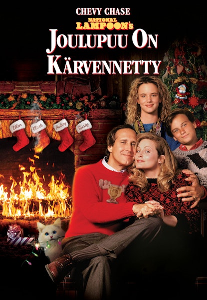 Joulupuu on kärvennetty