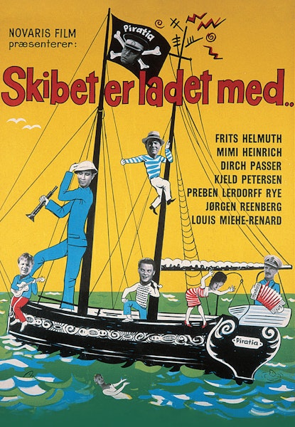Skibet er ladet med