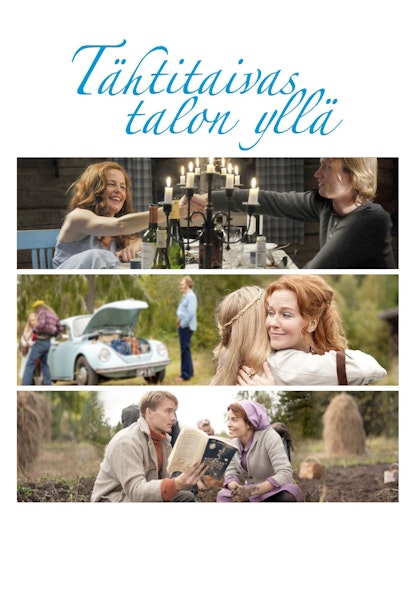 Tähtitaivas talon yllä