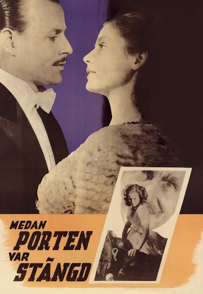 Medan porten var stängd