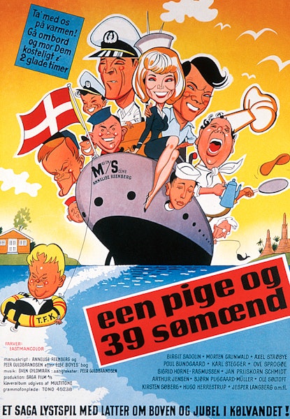 En pige og 39 sømænd