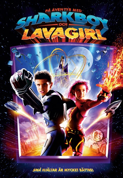 På äventyr med Sharkboy och Lavagirl