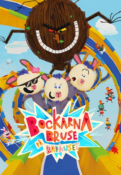 Bockarna Bruse på badhuset