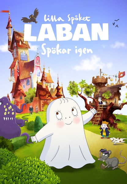 Lilla Spöket Laban spökar igen