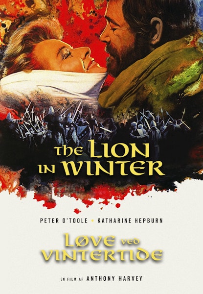 Løve ved vintertide