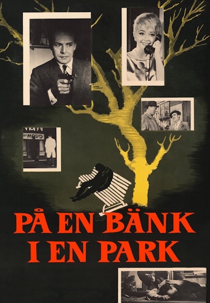 På en bänk i en park