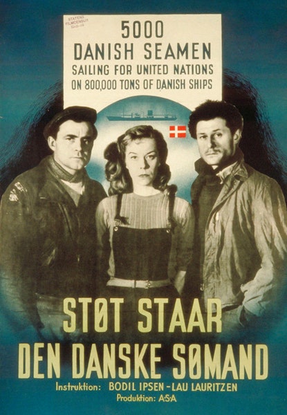 Støt står den danske sømand