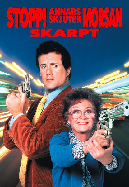Stopp! Annars skjuter morsan skarpt