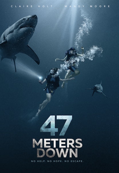 47 meters down