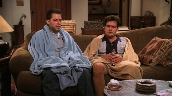 Two and a half men S01E13